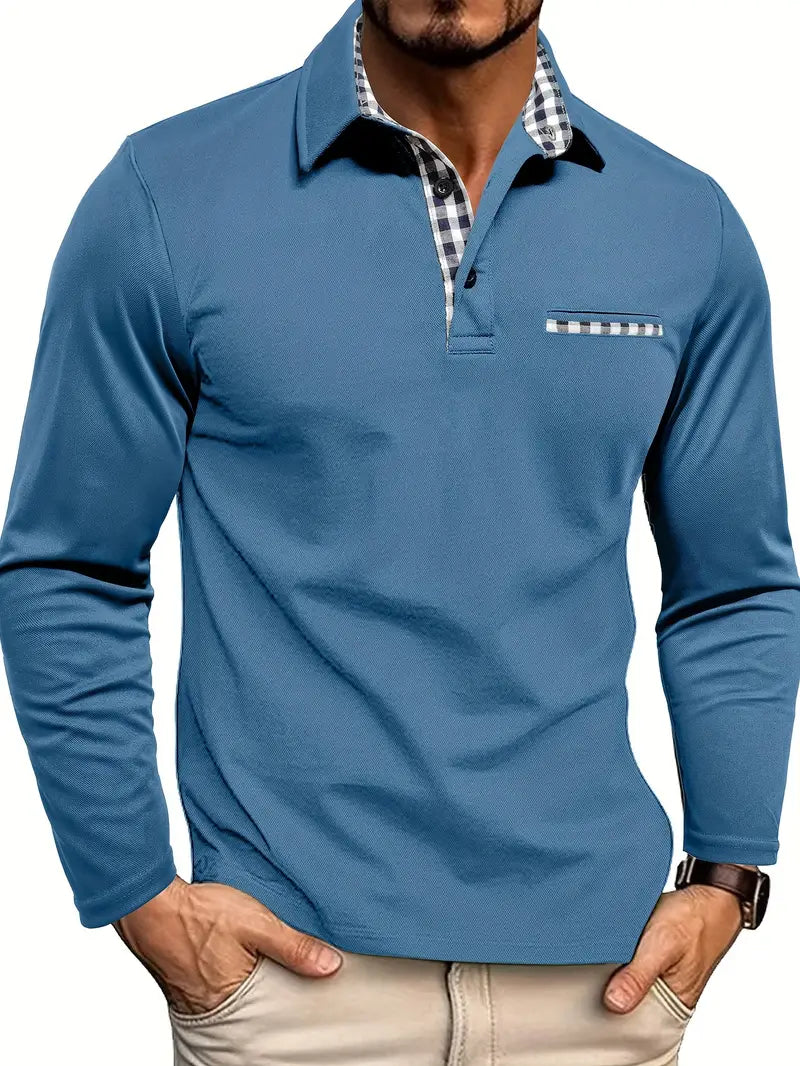 Michelle Moore | Long-Sleeve Polo Shirt