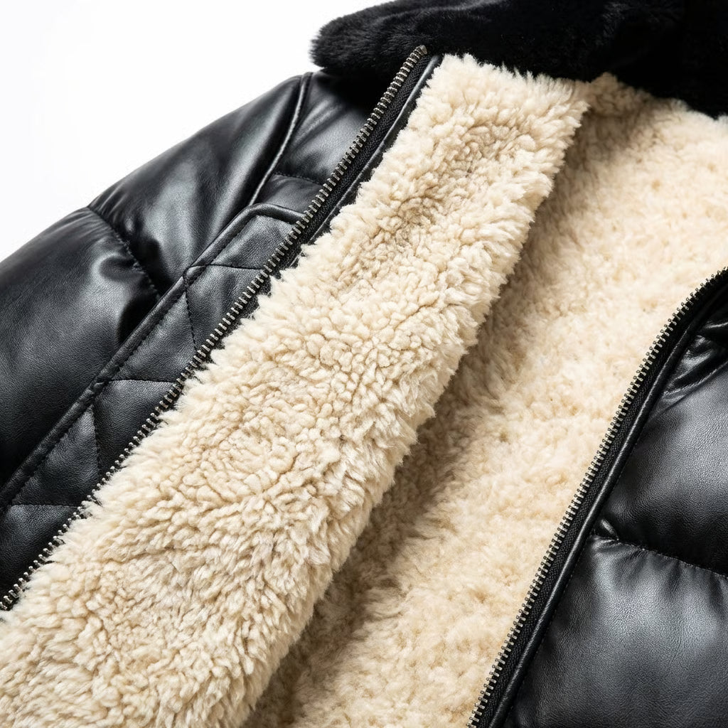 Michelle Moore | Warm Vintage-Style Padded Jacket