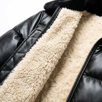 Michelle Moore | Warm Vintage-Style Padded Jacket