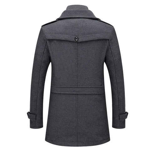 Michelle Moore | Classic Straight-Cut Winter Coat