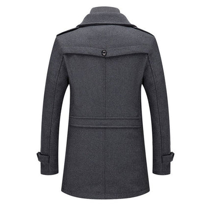 Michelle Moore | Classic Straight-Cut Winter Coat