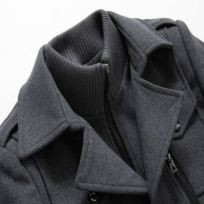 Michelle Moore | Classic Straight-Cut Winter Coat
