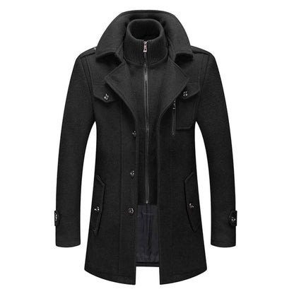 Michelle Moore | Classic Straight-Cut Winter Coat
