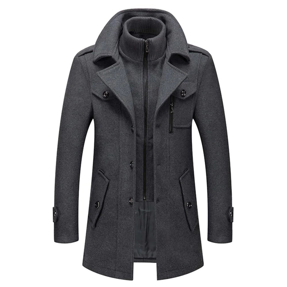 Michelle Moore | Classic Straight-Cut Winter Coat