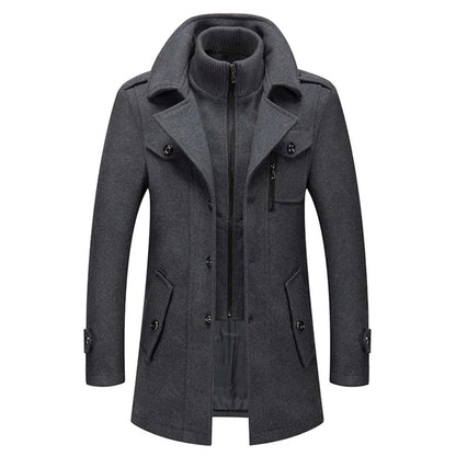 Michelle Moore | Classic Straight-Cut Winter Coat