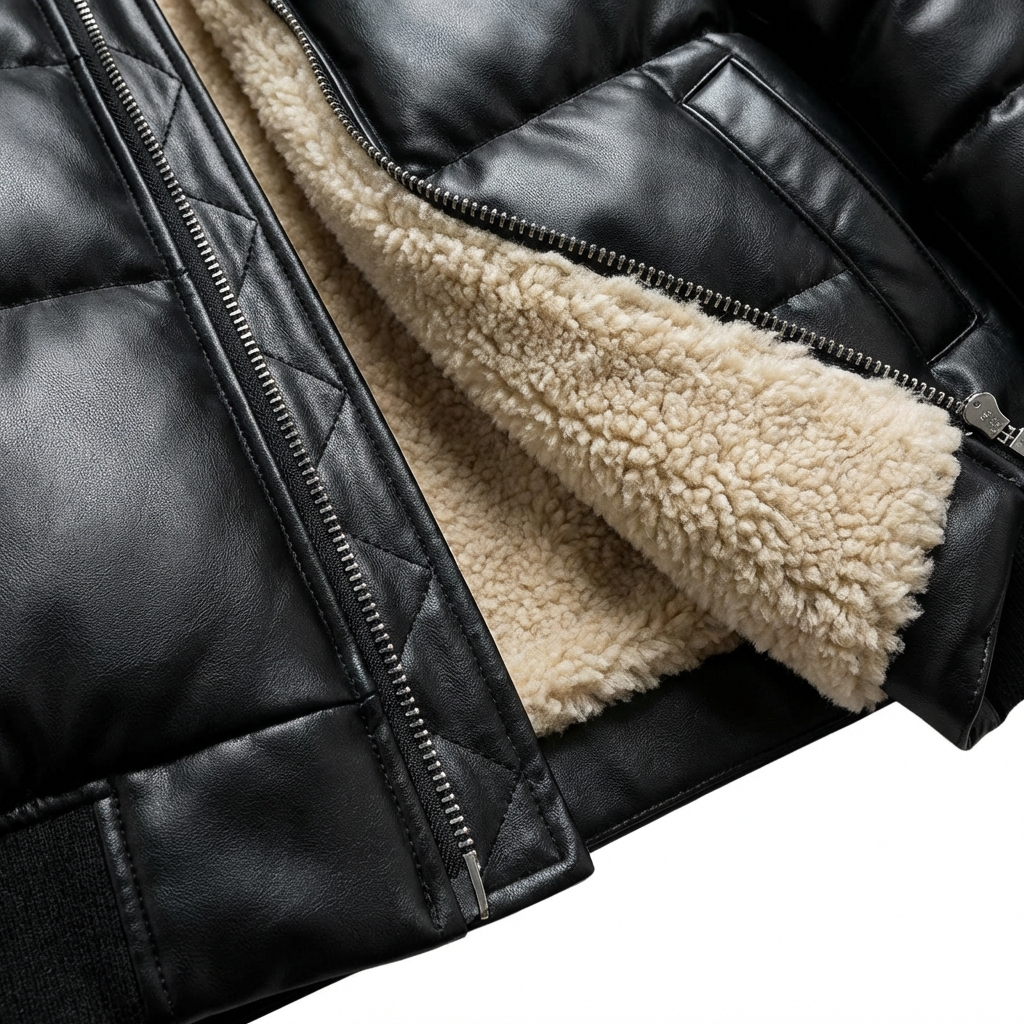 Michelle Moore | Warm Vintage-Style Padded Jacket