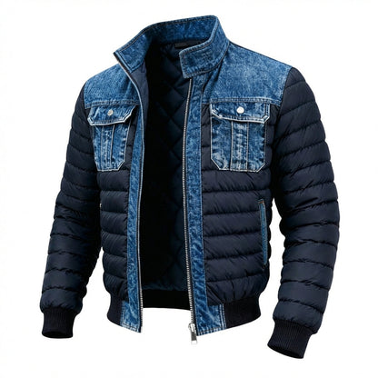 Michelle Moore | Classic Padded Denim Jacket