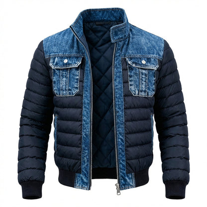 Michelle Moore | Classic Padded Denim Jacket
