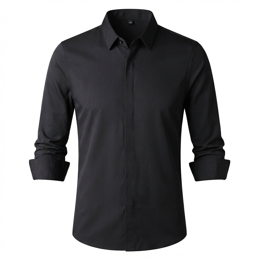 Michelle Moore | Men's Wrinkle-Free Stretch Dress Shirt