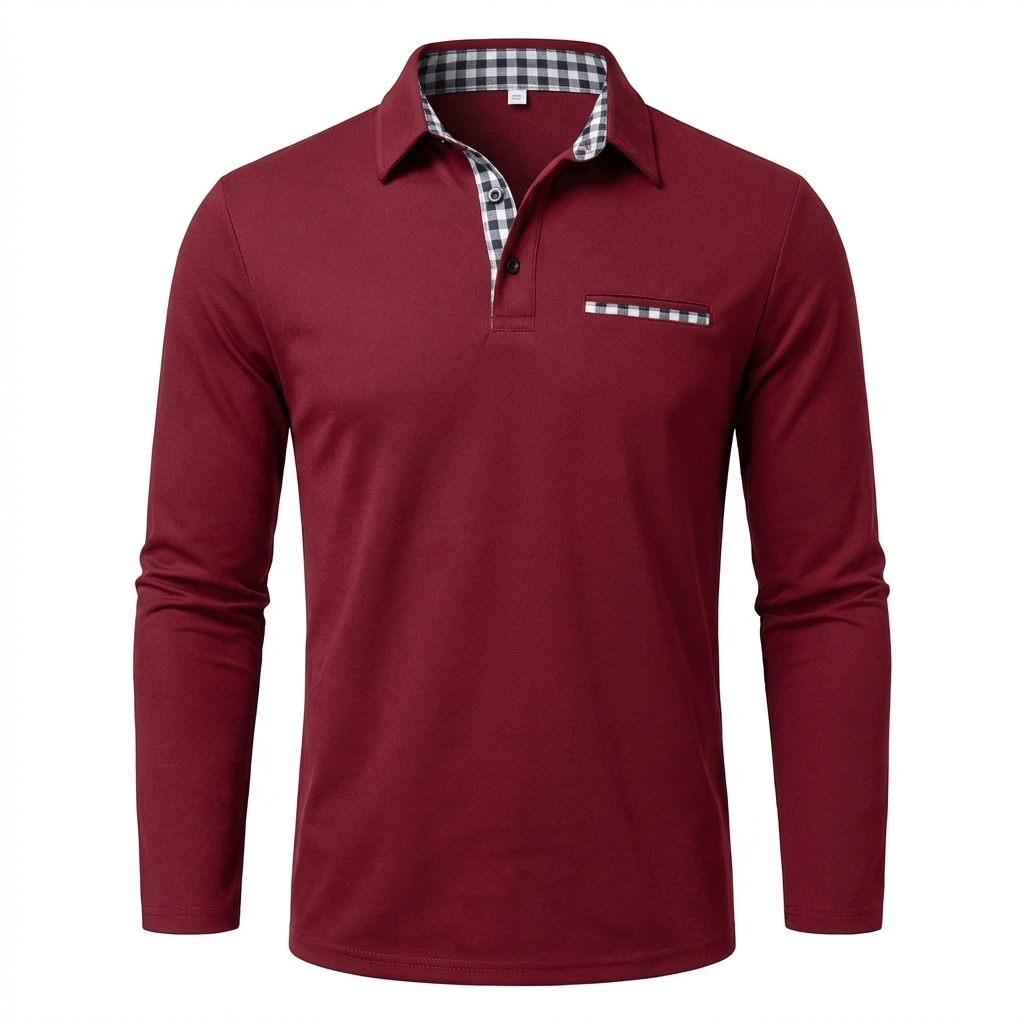 Michelle Moore | Long-Sleeve Polo Shirt