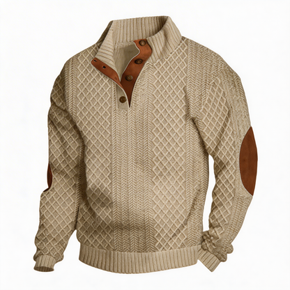Michelle Moore | Classic High-Neck Pullover