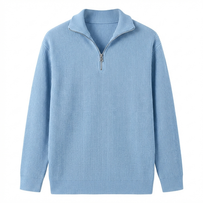 Michelle Moore | Trendy Half-Zip Sweater