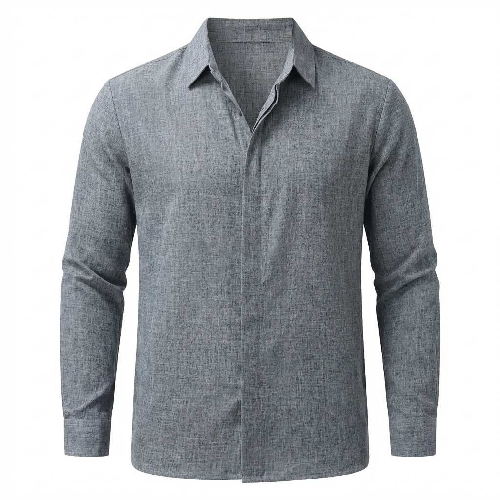 Michelle Moore | Casual Linen-Blend Shirt