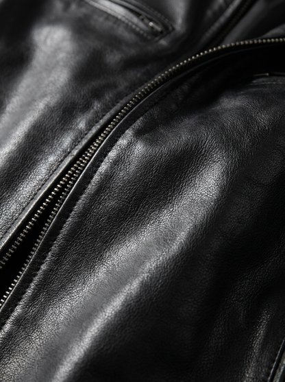 Michelle Moore | Casual Leather Jacket