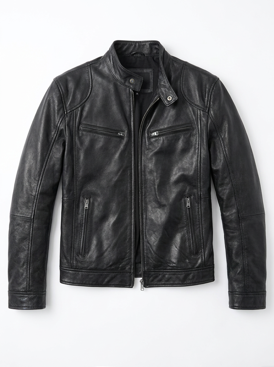 Michelle Moore | Casual Leather Jacket