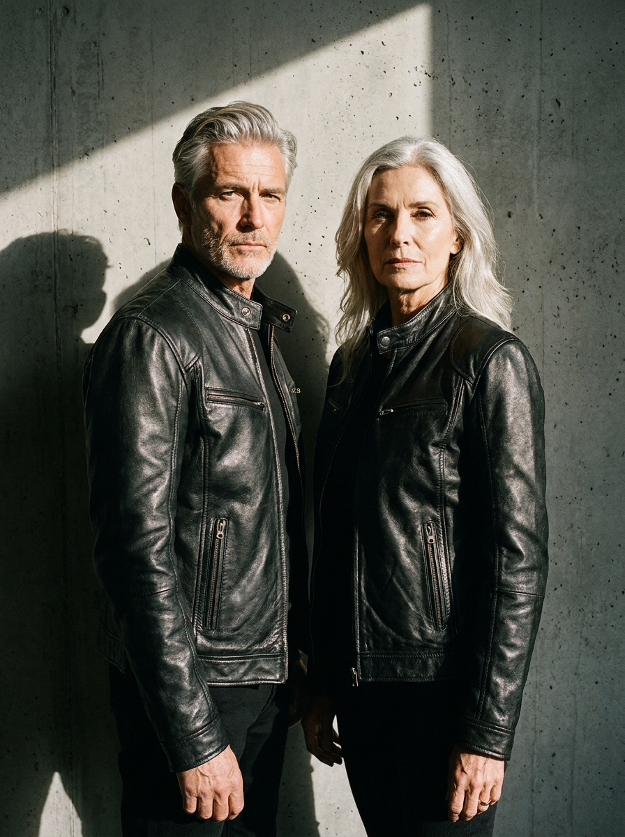 Michelle Moore | Casual Leather Jacket