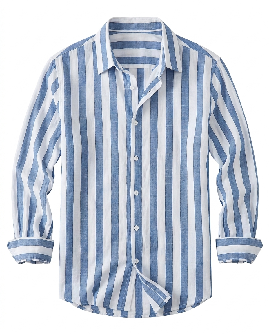 Michelle Moore | Riviera Striped Shirt