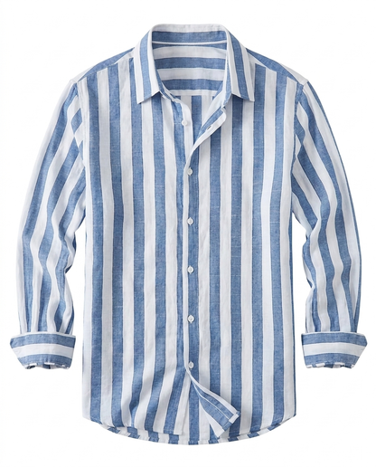 Michelle Moore | Riviera Striped Shirt