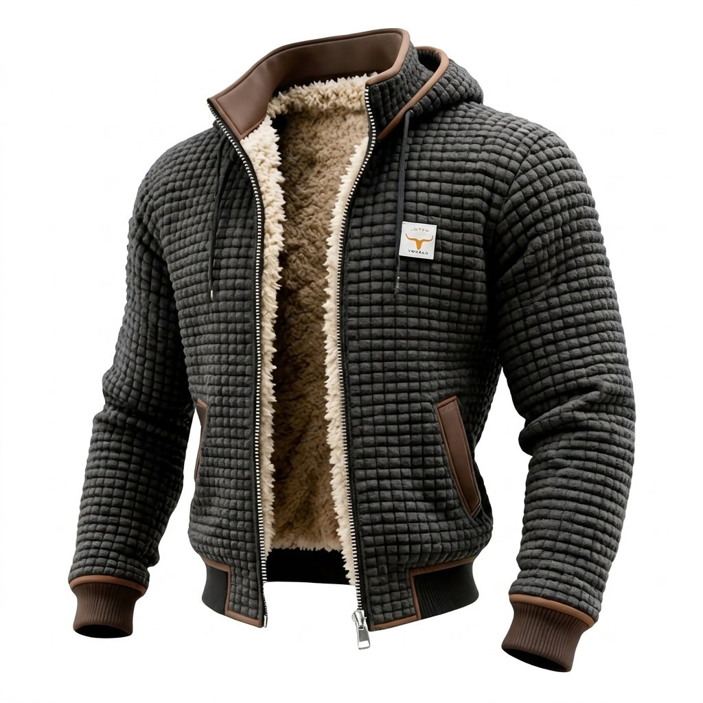 Michelle Moore | Retro Hooded Zip Jacket