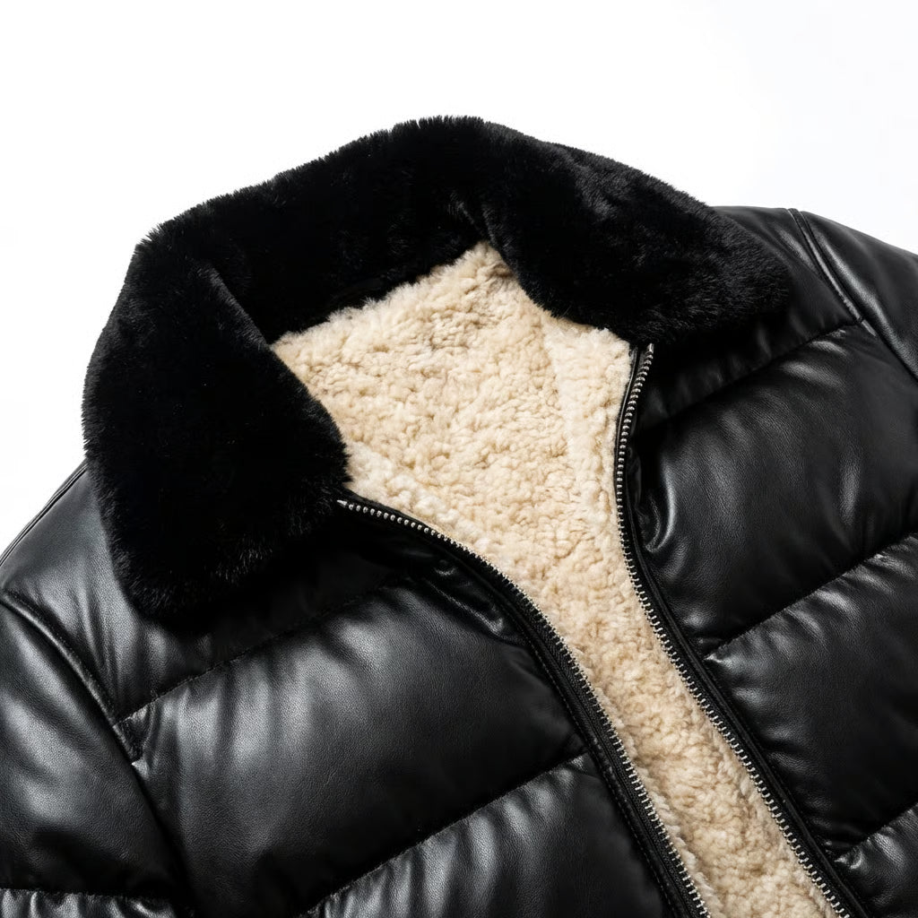 Michelle Moore | Warm Vintage-Style Padded Jacket