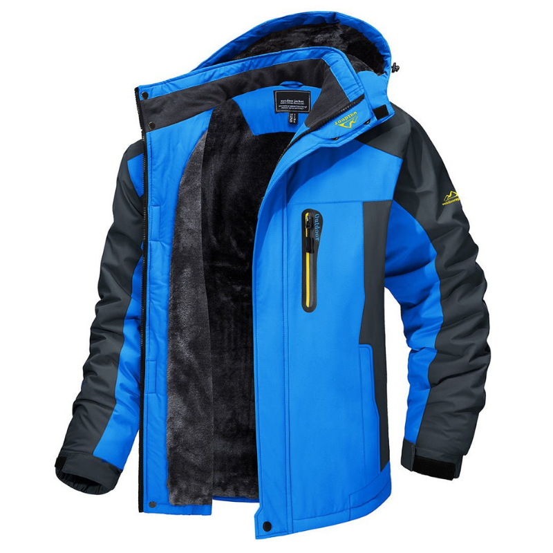 Michelle Moore | Men's Winter Jacket with Technical Fabric