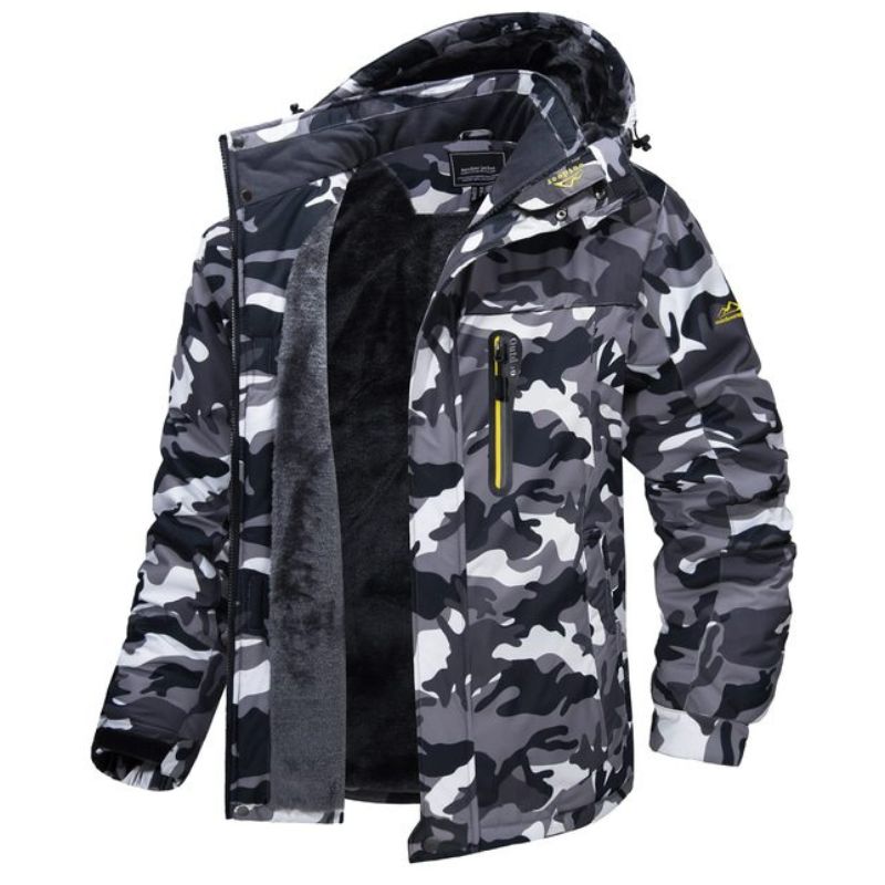 Michelle Moore | Men's Winter Jacket with Technical Fabric