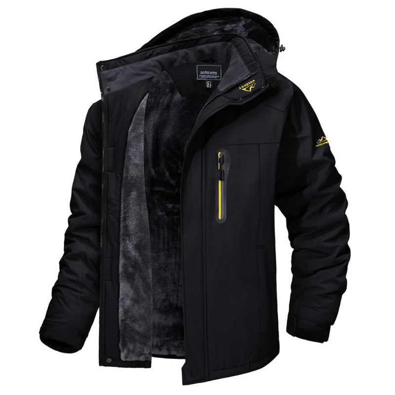 Michelle Moore | Men's Winter Jacket with Technical Fabric