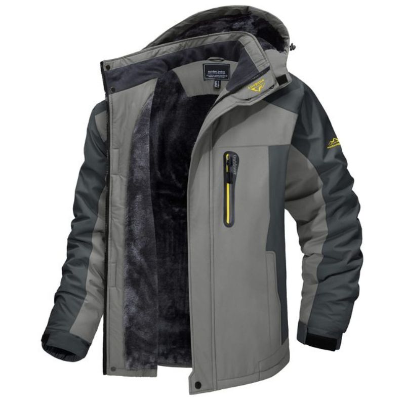 Michelle Moore | Men's Winter Jacket with Technical Fabric