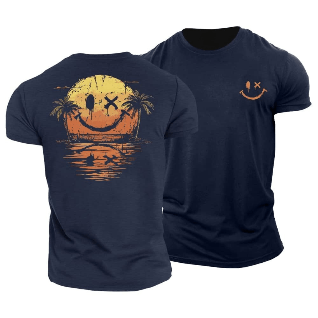 Michelle Moore | Summer Smiley Sea T-Shirt