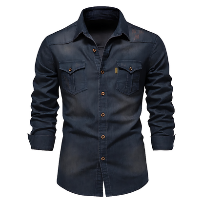 Michelle Moore | Comfort Denim Shirt Jacket