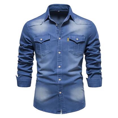 Michelle Moore | Comfort Denim Shirt Jacket