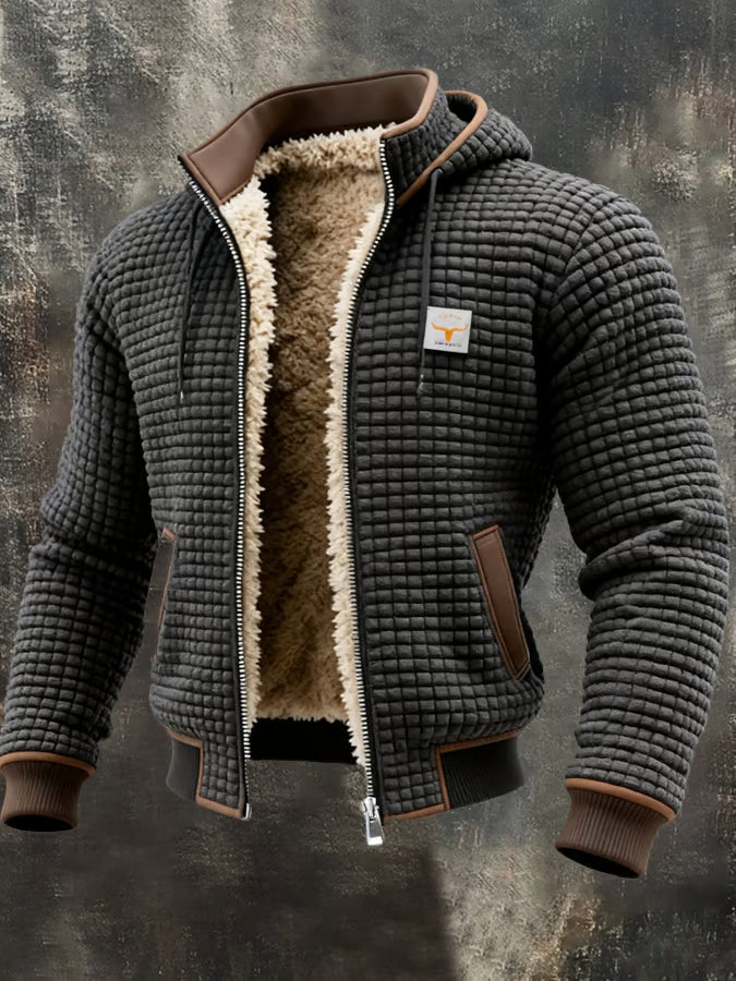Michelle Moore | Retro Hooded Zip Jacket