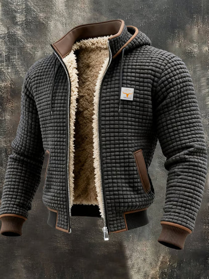 Michelle Moore | Retro Hooded Zip Jacket