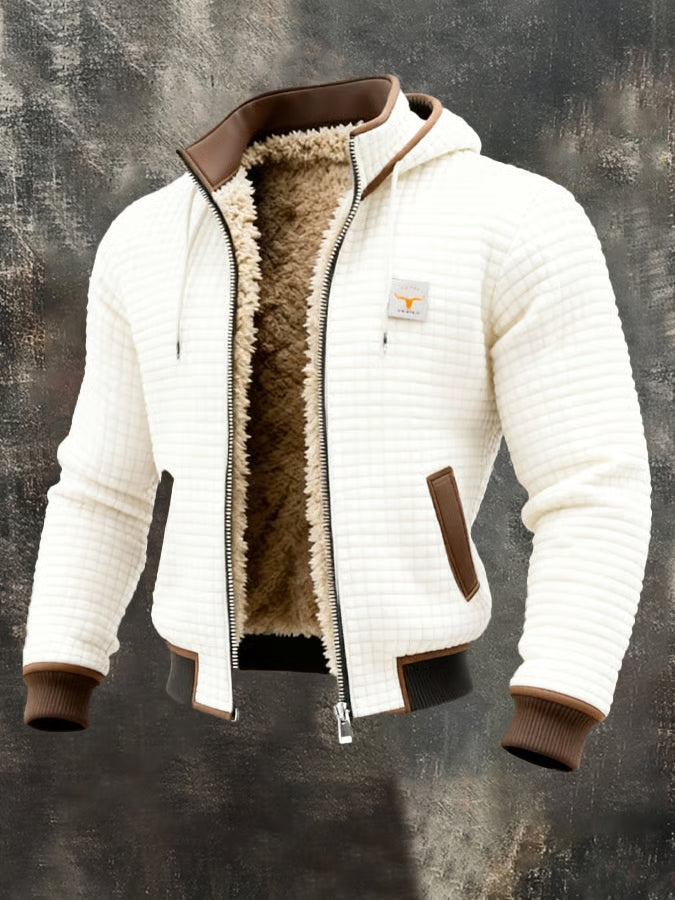 Michelle Moore | Retro Hooded Zip Jacket