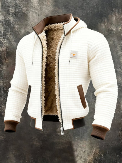Michelle Moore | Retro Hooded Zip Jacket