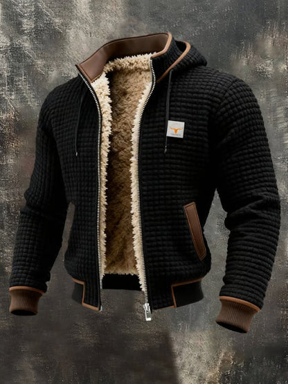 Michelle Moore | Retro Hooded Zip Jacket