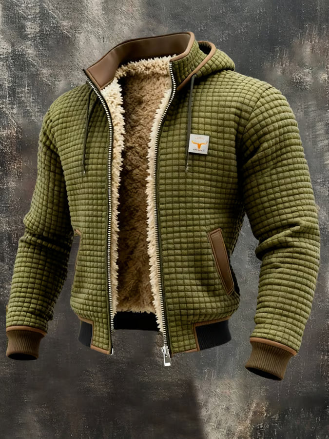 Michelle Moore | Retro Hooded Zip Jacket