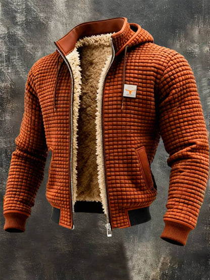 Michelle Moore | Retro Hooded Zip Jacket